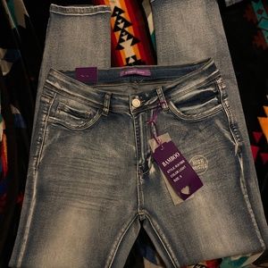 Bamboo Skinny Jeans